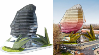 Illustration for article titled 8 glorious buildings shaped like squids and octopodes